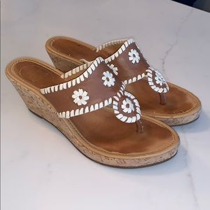 Jack Rogers wedge size 7